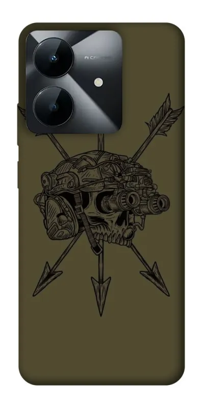 Чохол на Realme Note 60x Mil skull фото 1 з 1