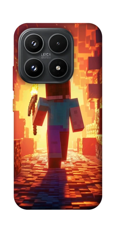 Чохол на Xiaomi 17 Minecraft adventure фото 1 з 1