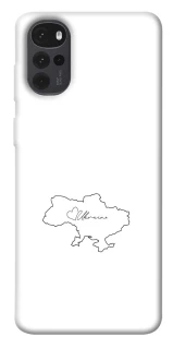 Чохол на Motorola Moto G22 Ukraine map фото 1 з 1