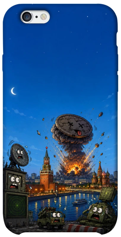 Чохол на Apple iPhone 6/6s (4.7") Moscow never sleeps ver.8 фото 1 з 1