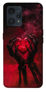 Чохол на Realme 9 4G / 9 Pro+ Heart in the hands of a skeleton фото 1 з 1