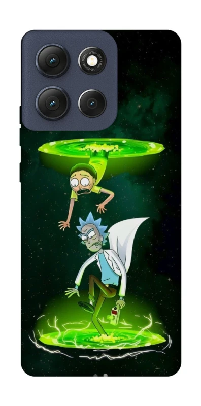 Чохол на Motorola Moto G86 Rick and Morty фото 1 з 1