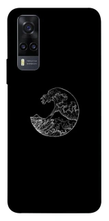 Чохол на Vivo Y31 Black tsunami фото 1 Чохол на Vivo Y31 Black tsunami фото 1 з 1