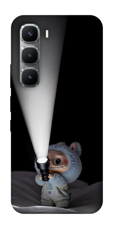 Чохол на Infinix Hot 60 Pro Labubu with flashlight ver.3 фото 1 з 1