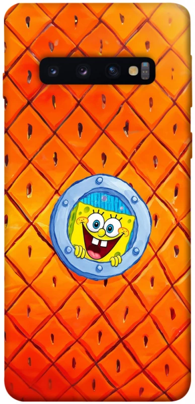 Чохол на Samsung Galaxy S10 Дім Спанч Боба фото 1 з 1