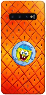 Чохол на Samsung Galaxy S10 Дім Спанч Боба фото 1 з 1
