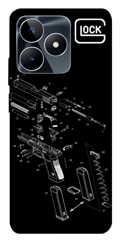 Чехол на Realme C53 LOCK фото 1 из 1