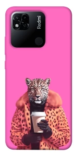 Чехол на Xiaomi Redmi 10A Леопард с кофе фото 1 из 1