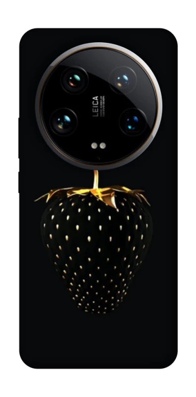 Чохол на Xiaomi 14 Ultra Чорна полуниця фото 1 з 1