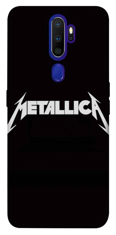 Чехол на Oppo A5 (2020) / Oppo A9 (2020) Metallica logo фото 1 Чехол на Oppo A5 (2020) / Oppo A9 (2020) Metallica logo фото 1 из 1