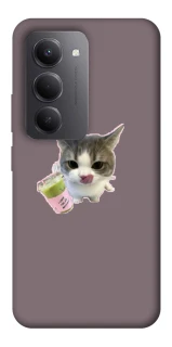 Чехол на Xiaomi Redmi 15 (EU) cat matcha фото 1 из 1