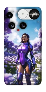 Чехол на Nothing Phone (3) Cyber space girl ver.4 фото 1 из 1