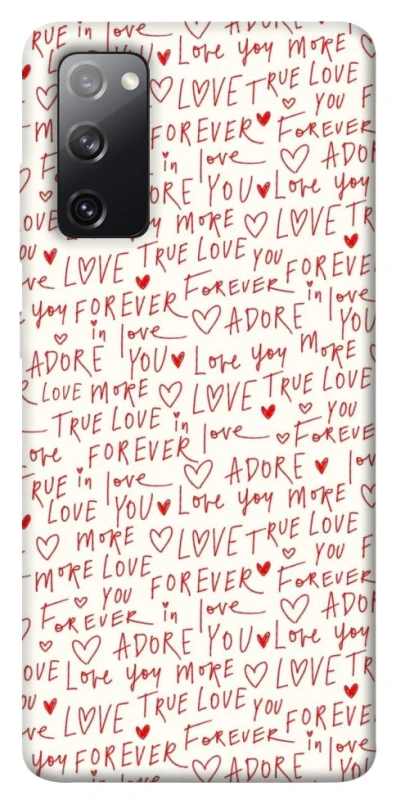 Чохол на Samsung Galaxy S20 FE Love aesthetic ver.4 фото 1 з 1