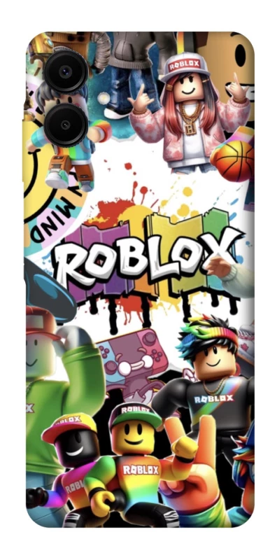 Чохол на Samsung Galaxy A06 Roblox Characters Collage фото 1 з 1