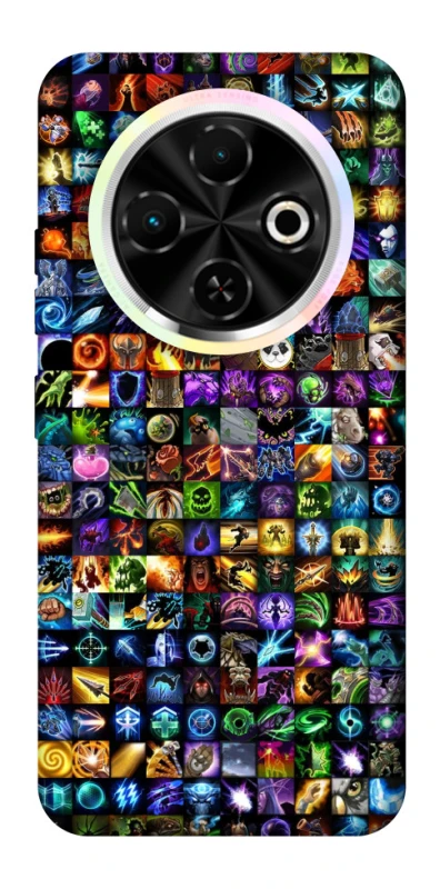 Чохол на TECNO Spark 30C Abilities menu ver.1 фото 1 з 1