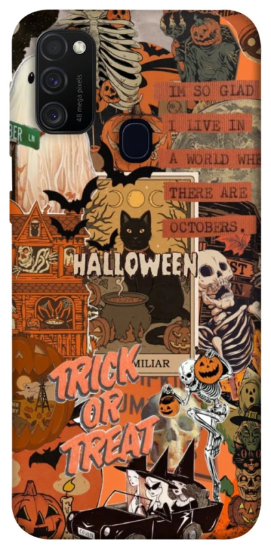 Чехол на Samsung Galaxy M21 Halloween Style ver.3 фото 1 из 1