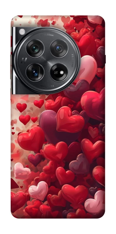 Чохол на OnePlus 12 Many hearts фото 1 з 1