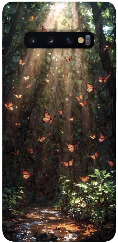 Чехол на Samsung Galaxy S10+ butterfly фото 1 из 1