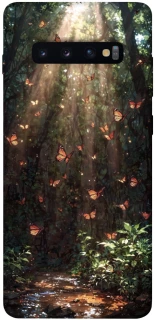 Чехол на Samsung Galaxy S10+ butterfly фото 1 из 1