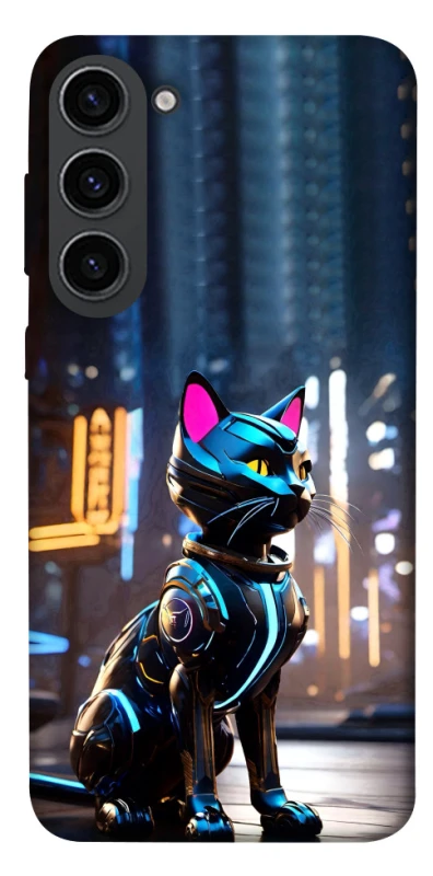 Чохол на Samsung Galaxy S23 Cyber cat фото 1 з 1