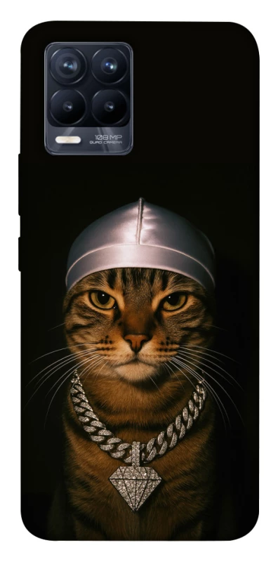 Чехол на Realme 8 Cat in Bling фото 1 из 1