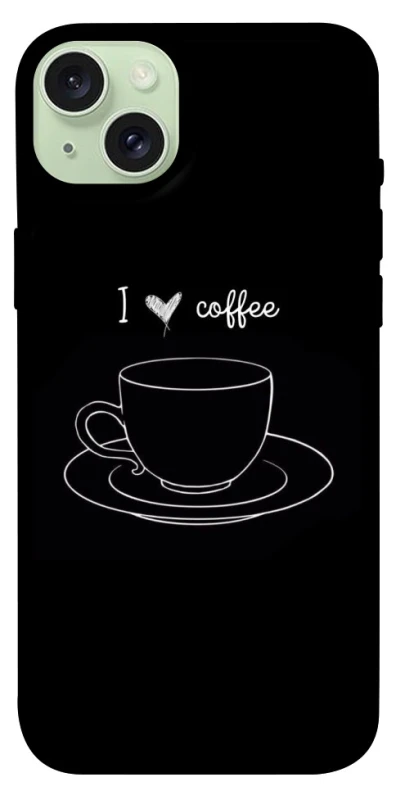 Чехол на Apple iPhone 15 Plus (6.7") Black coffee фото 1 из 1