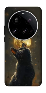 Чохол на Xiaomi 15 Ultra Кіт під місяцем v2 фото 1 з 1