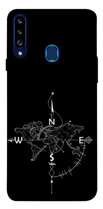 Чехол на Samsung Galaxy A20s Travel Map фото 1 Чехол на Samsung Galaxy A20s Travel Map фото 1 из 1