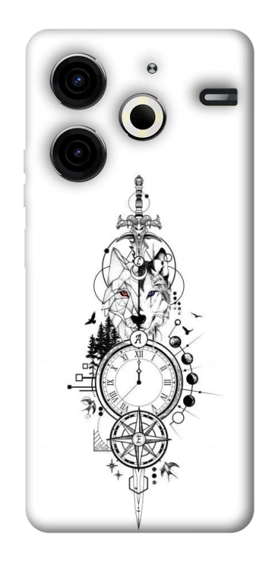 Чохол на TECNO Pova 6 Neo (LI6) Tattoo ver.8 фото 1 з 1