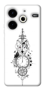 Чехол на TECNO Pova 6 Neo (LI6) Tattoo ver.8 фото 1 из 1