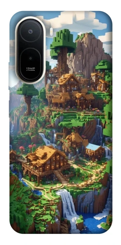 Чохол на Xiaomi Redmi A7 Pro 4G Minecraft universe фото 1 з 2