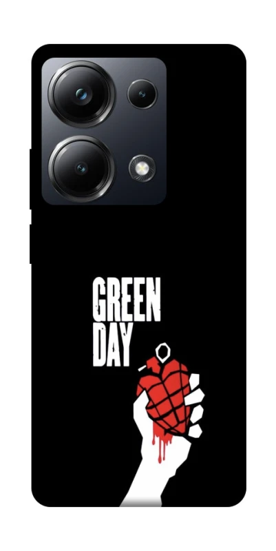 Чехол на Xiaomi Poco M6 Pro 4G Green Day logo фото 1 Чехол на Xiaomi Poco M6 Pro 4G Green Day logo фото 1 из 1