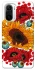 Чехол на Xiaomi Redmi K40 / K40 Pro / K40 Pro+ / Poco F3 Подсолнечники и маки фото 1 из 1