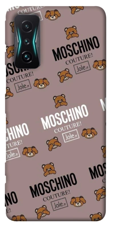 Чохол на Xiaomi Redmi K50 Gaming Moschino фото 1 з 1