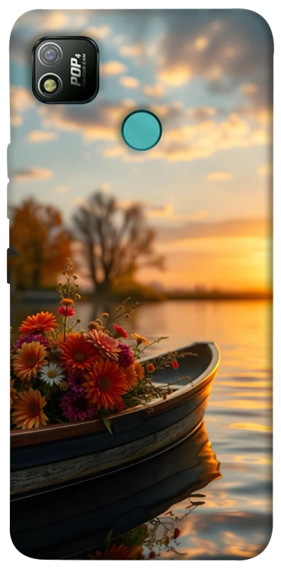 Чехол на TECNO POP 4 Flowers v18 фото 1 из 1