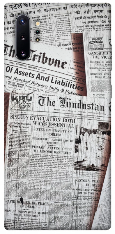 Чехол на Samsung Galaxy Note 10 Plus Газеты фото 1 из 1