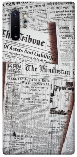 Чехол на Samsung Galaxy Note 10 Plus Газеты фото 1 из 1