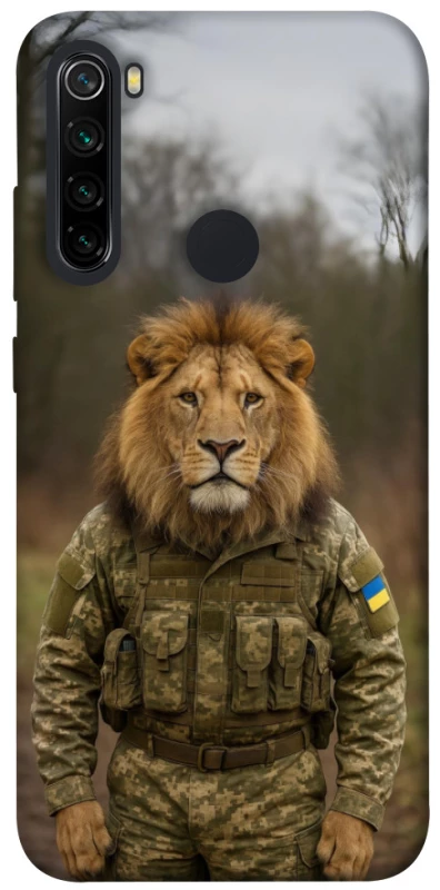 Чохол на Xiaomi Redmi Note 8 Лев захисник фото 1 з 1