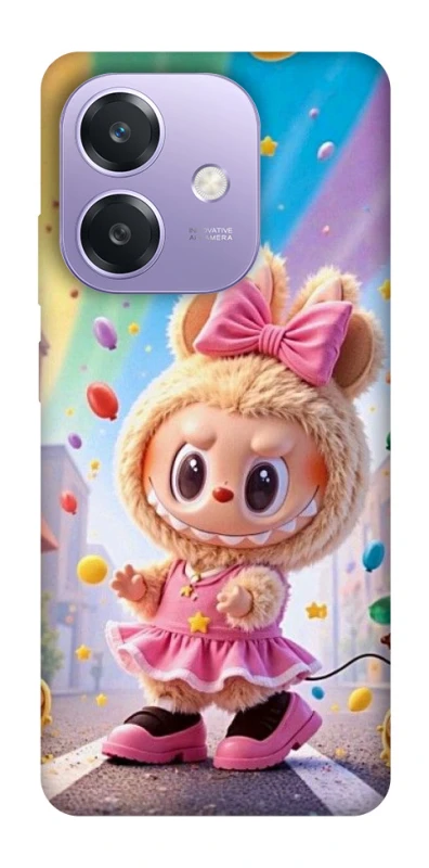 Чохол на Oppo A3X Labubu rainbow фото 1 з 1