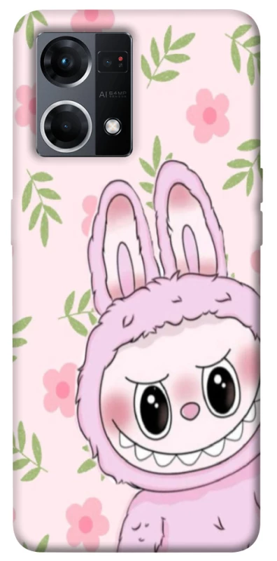 Чохол на Oppo Reno 7 4G Blossom Pink Labubu фото 1 з 1