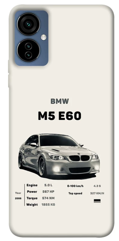 Чохол на TECNO Camon 19 Neo BMW M5 E60 фото 1 з 1