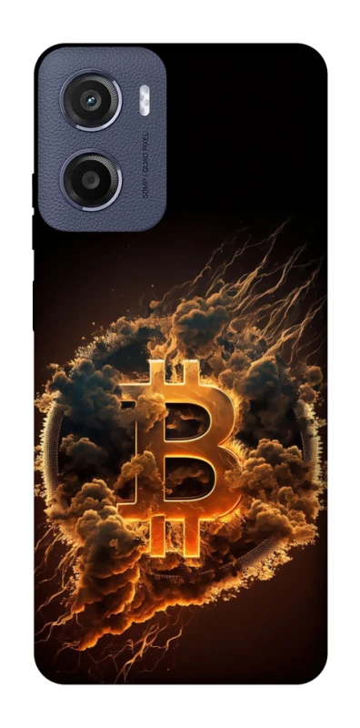 Чохол на Motorola Moto G05 Smoky Bitcoin фото 1 з 1