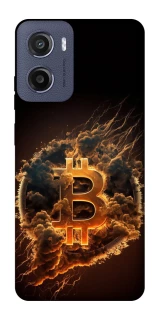 Чохол на Motorola Moto G05 Smoky Bitcoin фото 1 з 1