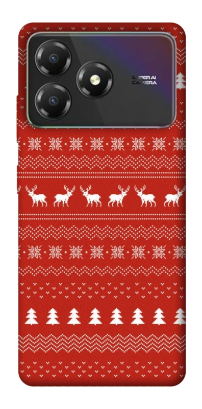 Чохол на ZTE Blade A36 Новорічний v12 фото 1 з 1