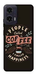 Чехол на Motorola Moto G35 Сoffee happiness фото 1 из 1