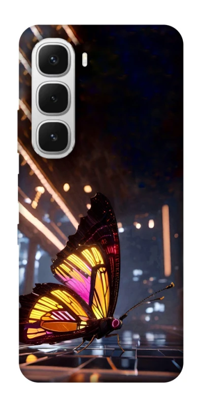 Чохол на Infinix Hot 60i Cyber butterfly фото 1 з 1