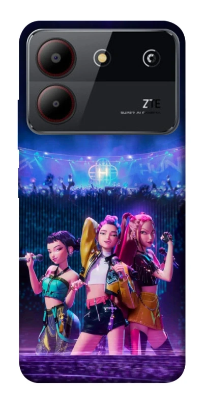 Чохол на ZTE Blade A54 4G K-Pop Demon Hunters ver.3 фото 1 з 1