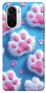 Чехол на Xiaomi Redmi K40 / K40 Pro / K40 Pro+ / Poco F3 Cat paw фото 1 из 1