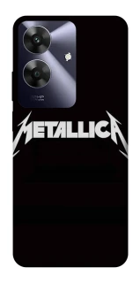 Чехол на Realme Note 60 Metallica logo фото 1 Чехол на Realme Note 60 Metallica logo фото 1 из 1