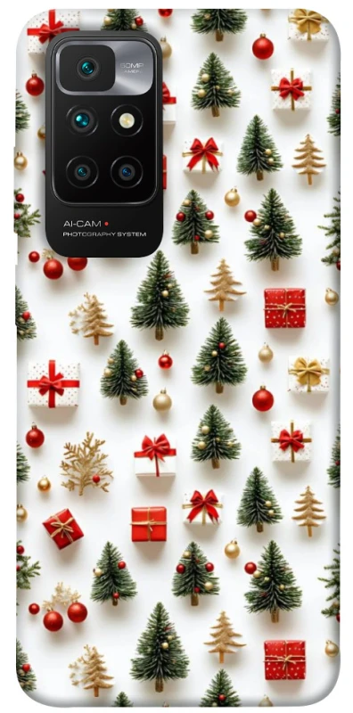 Чохол на Xiaomi Redmi 10 Christmas spirit ver.8 фото 1 з 1